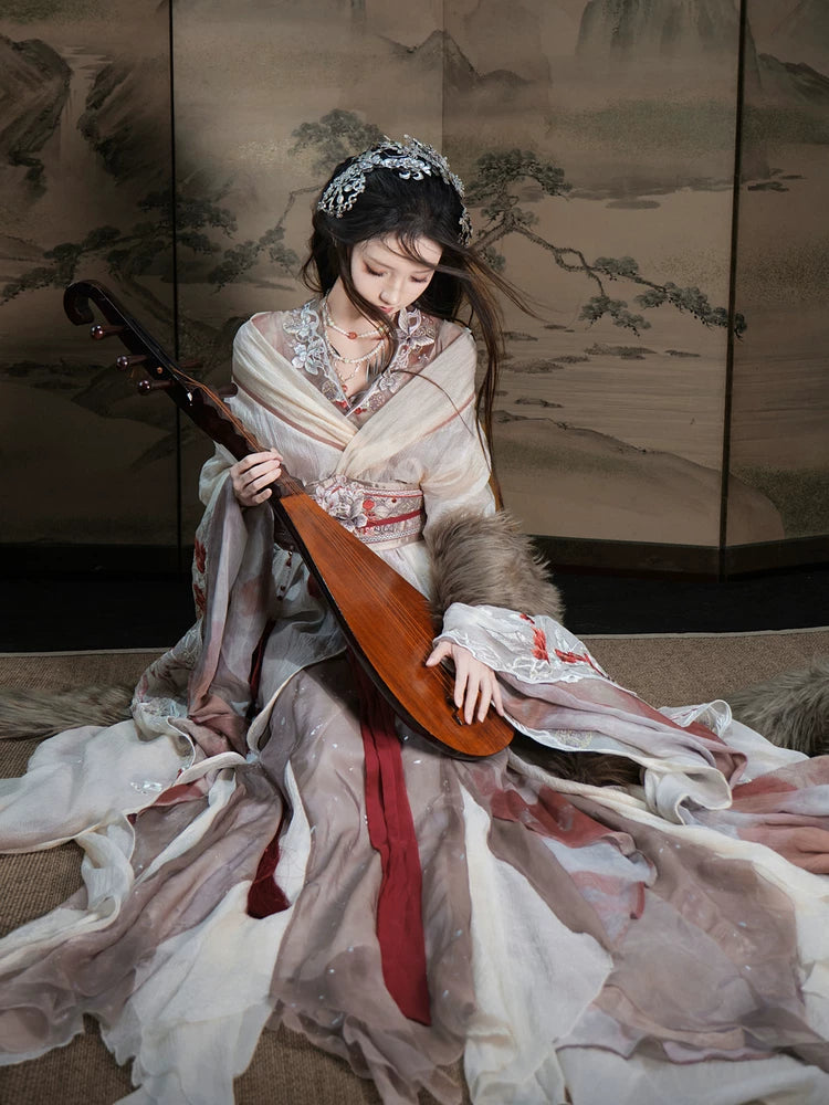 Cloud-Kissing Nature Series Yu Ji Qin Hanfu