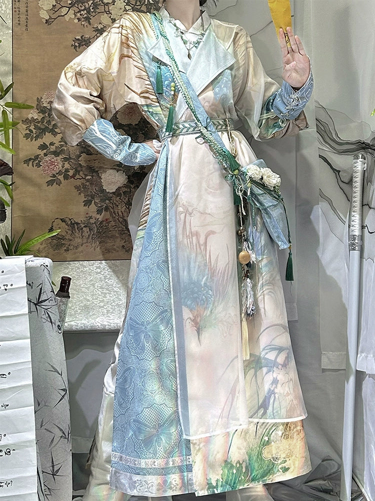 Flower Poetry Unisex Hanfu Ceruplume