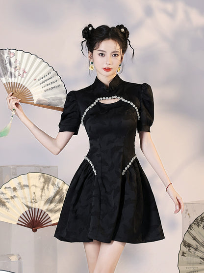 New Chinese Style Cheongsam Qipao Girlish Dressy Casual 40