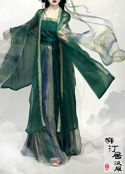 Lookbook Series Summer Autumn Hanfu Huai Bamboo