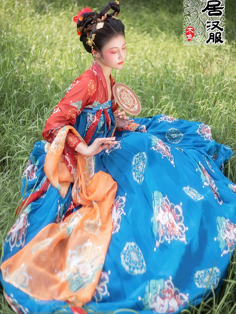 Lookbook Series Summer Autumn Hanfu Nine-colored Deer