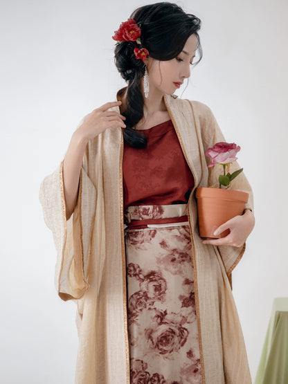 Lookbook Series Evening Solstice Autumn Song Hanfu