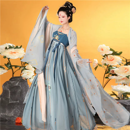 Original Hanfu women's Tang Dynasty Supreme Beauty PLUS SIZE