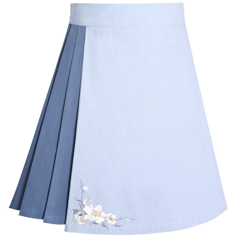 Qing Chi : Levitating Duckweed Skirt