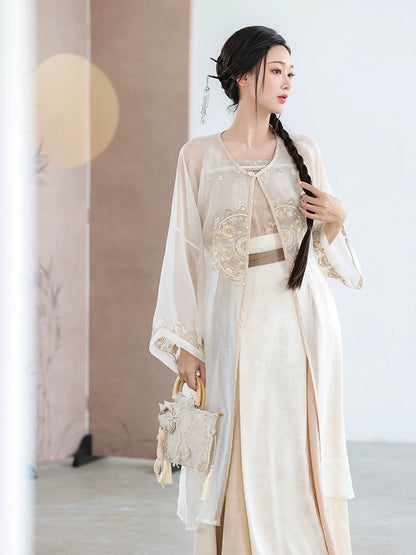 Lookbook Series Dreams Song Modern Hanfu Embroidery