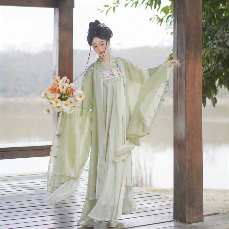 LOOKBOOK SERIES Tang Dynasty Cloud Butterfly Hanfu