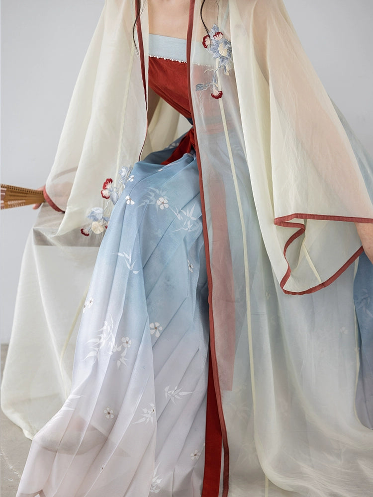 Dreams Asagao Daily Hanfu Women Song Dynasty