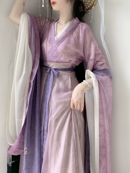 Wei and Jin Dynasties 烟雨 bapo Daxiuru Skirt Hanfu Dress