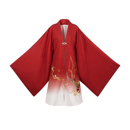 Long Deng Ye Yan : Fluidic-Dye Skirt-CLOAK
