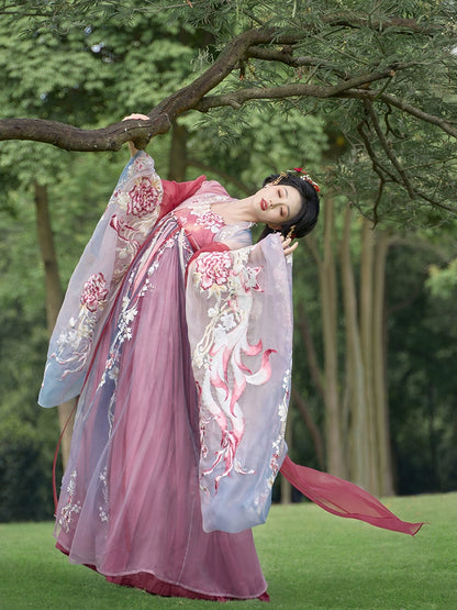 Ethereal Dreamscape Series Supreme Hanfu-Fox's Spring Awakening