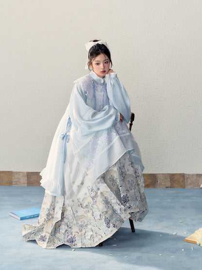 Lookbook Series Strings High-Grade Fabrics Ming Dynasty Hanfu