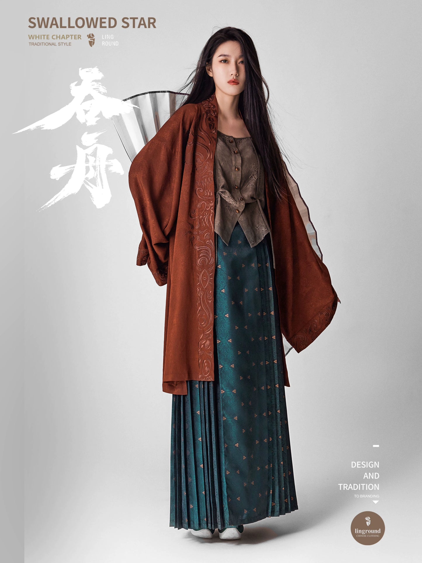 Lookbook Series Spring Summer Song Dynasty Hanfu High Quality Silk