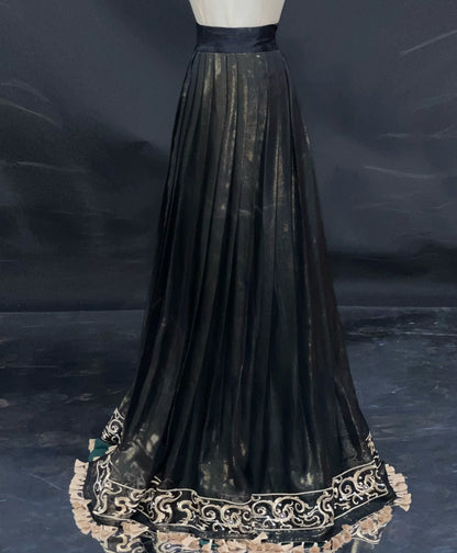 Haute Couture Series Woven Fabric Embroidered Hanfu Qing Huan Bronze Sacred Tree Wei Jin