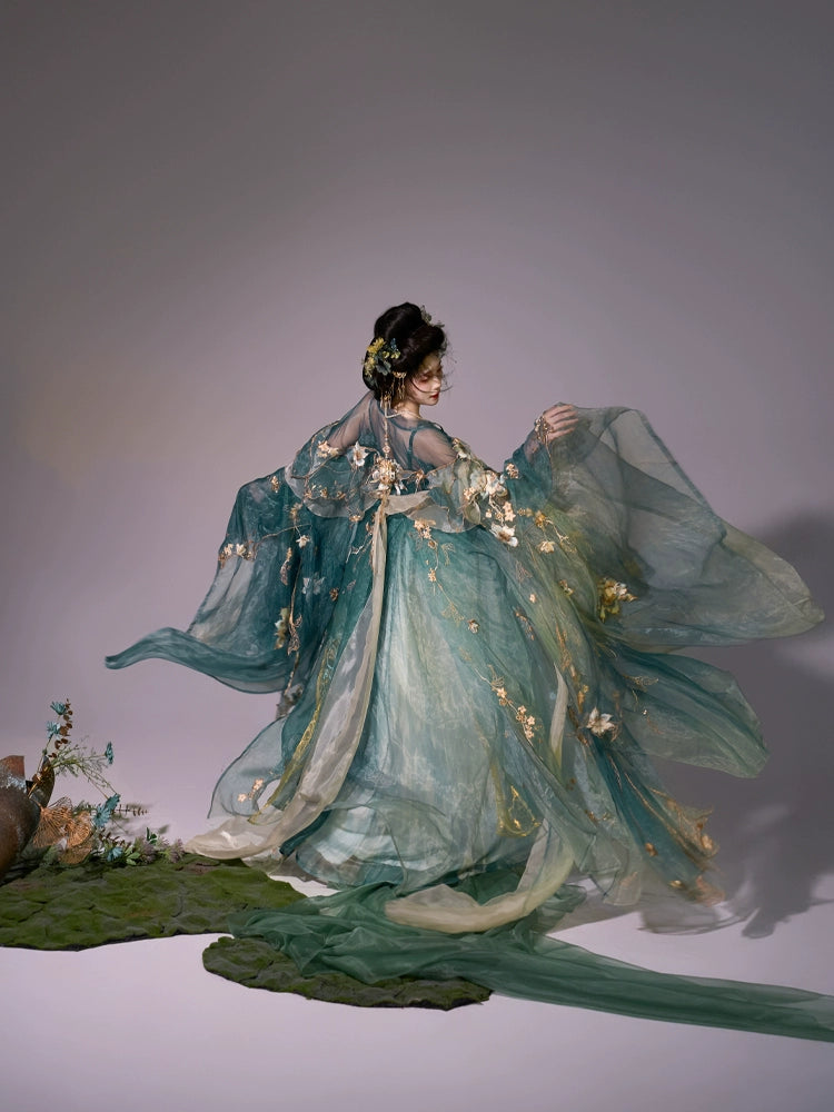 Ethereal Dreamscape Series Supreme Hanfu-Glorious Osmanthus