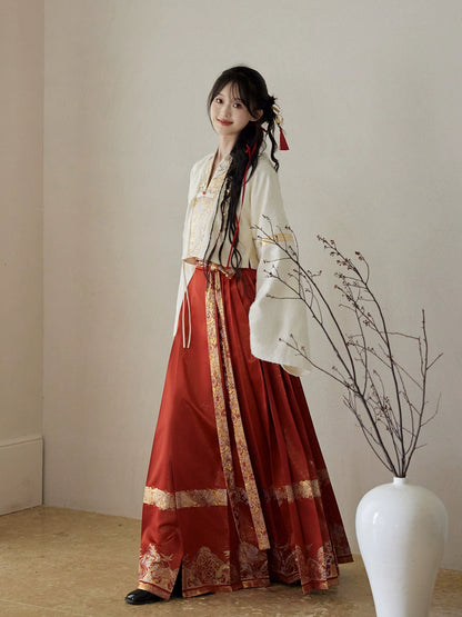 Lookbook Series Strings High-Grade Fabrics Ming Dynasty Hanfu Bridesmaids