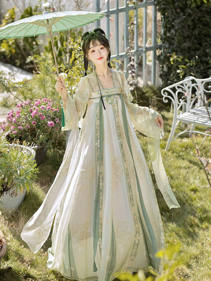 LOOKBOOK SERIES Tang Dynasty Long-Sleeved Shirt Hanfu