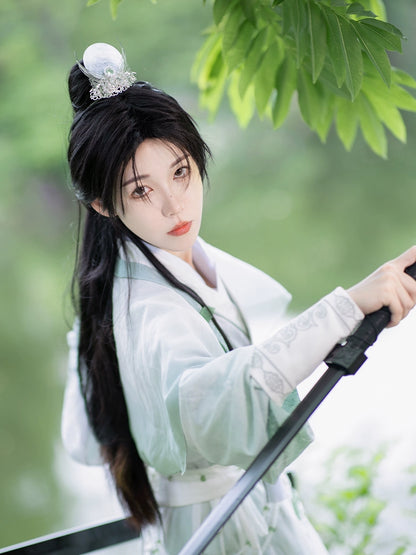 Flower Poetry Fuyao Original Martial Arts Hanfu Unisex