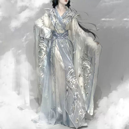 Ethereal Dreamscape Series Supreme Hanfu-Lunarcrane Moonheron