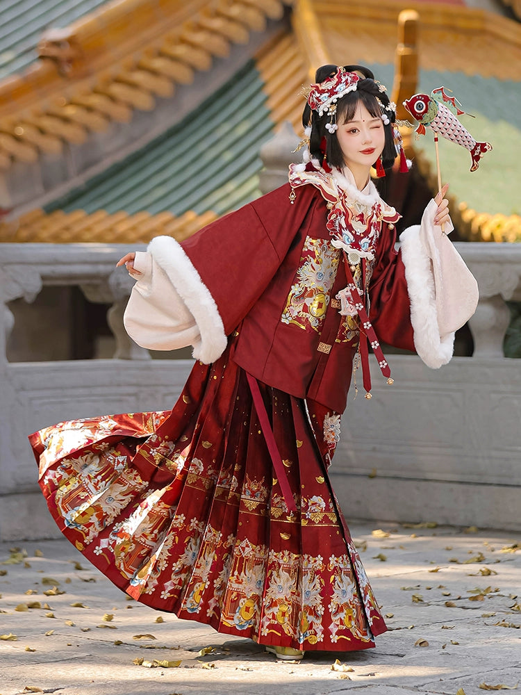 Bestie Series Winter Dragon Year Hanfu