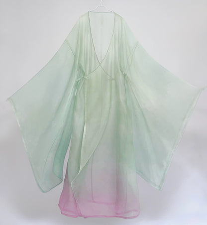 Haute Couture Series Woven Fabric Embroidered Hanfu Qing Huan Rosemanor