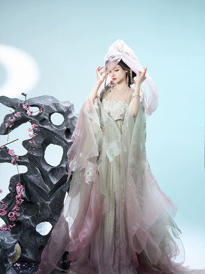Theophany Series Lunar-Carved Luminescence Hanfu