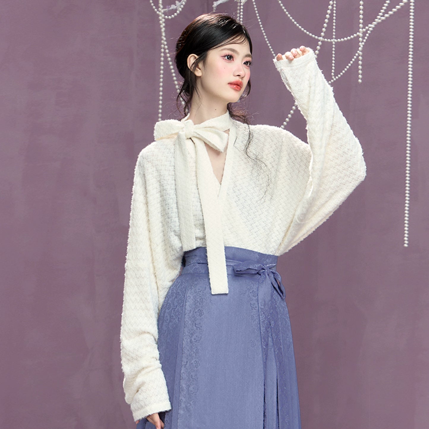 Lookbook Series Strings High-Grade Fabrics Ming Dynasty Hanfu Day-To-Day