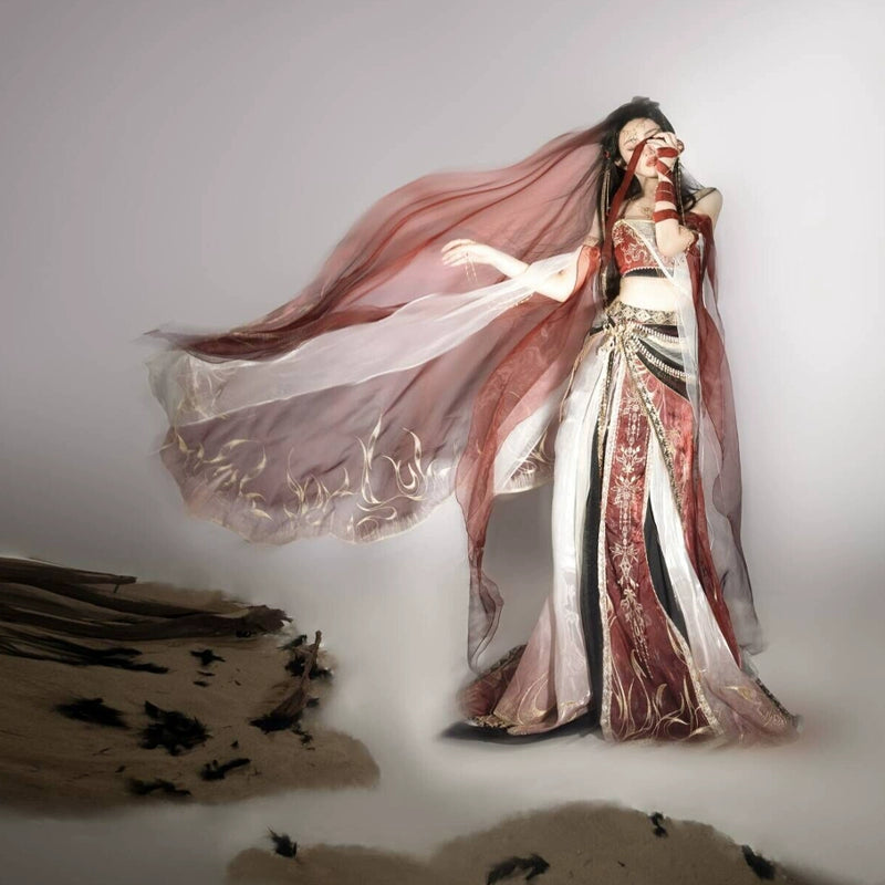 Ethereal Dreamscape Series Supreme Hanfu-Whirling Moonlight Serenade