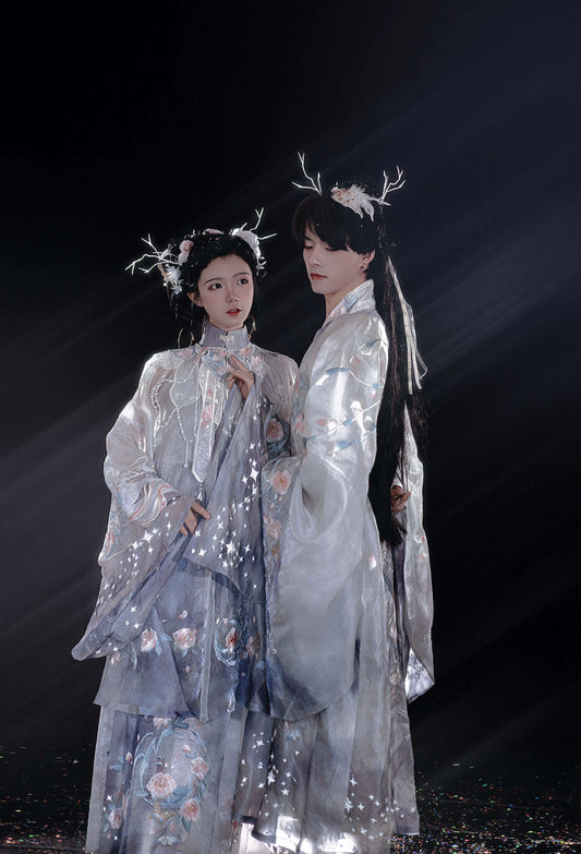 Ethereal Dreamscape Series Supreme Hanfu-Starlit Luminance