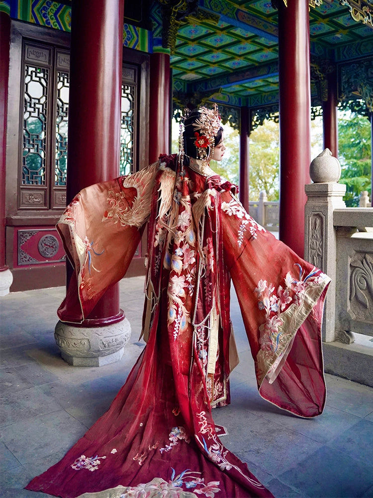 Ethereal Dreamscape Series Supreme Hanfu-Phoenixes Eternal Love