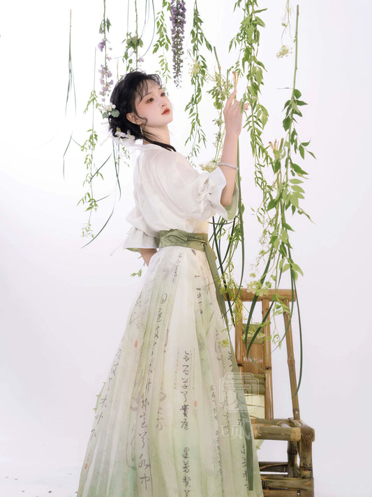 Lookbook Series Clear Shadow Autumn Ming Hanfu