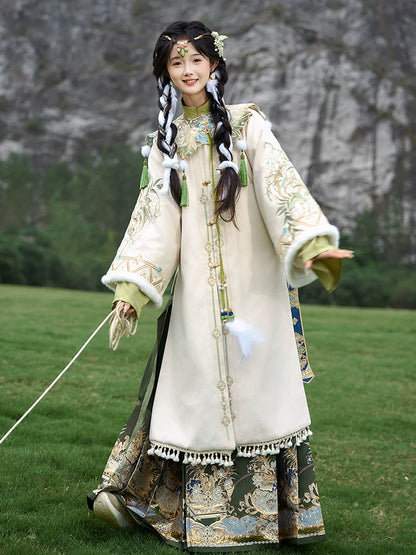 Lookbook Series Cangshan Dusk Snow Winter Hanfu