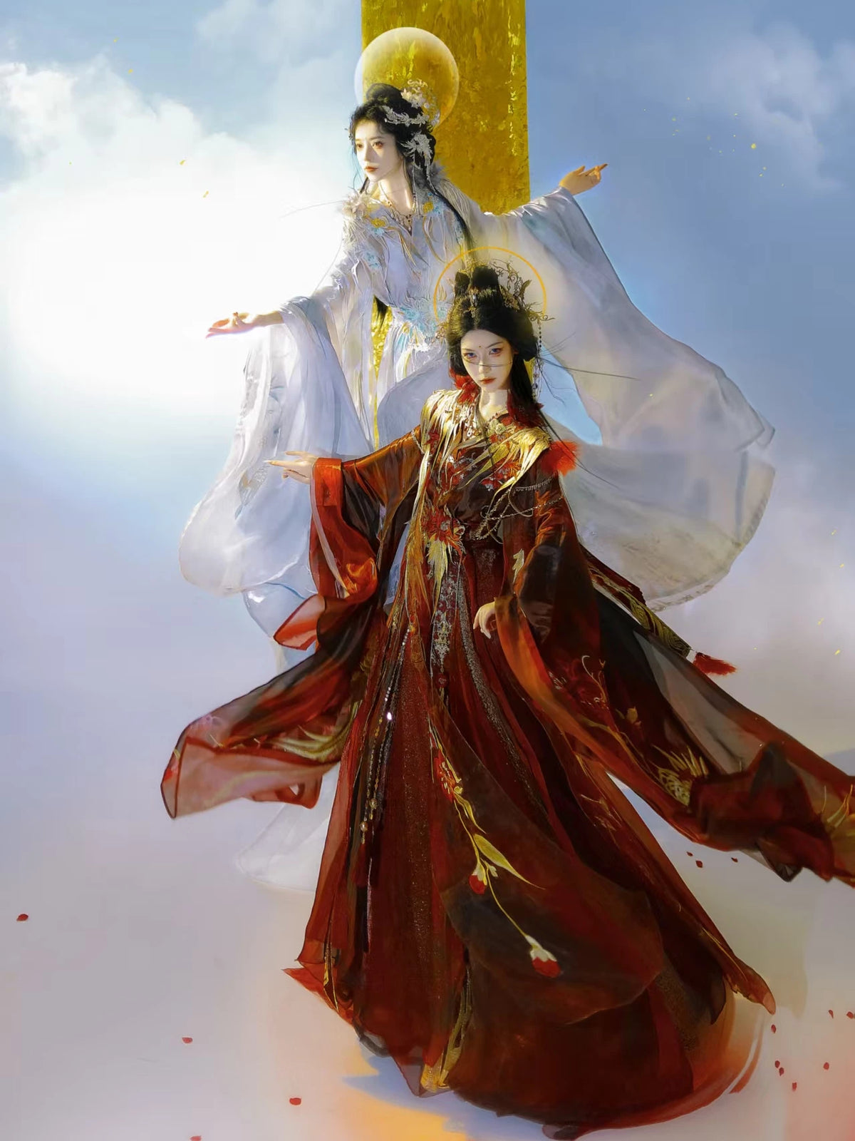 Lookbook Series Sun and Moon in Shared Radiance