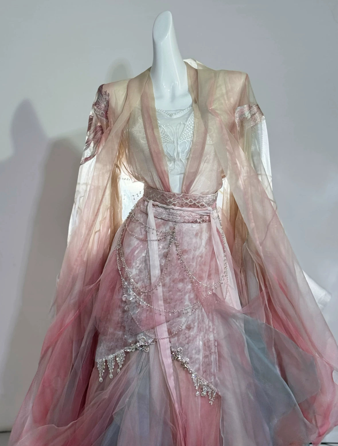 Oriental Aesthetics Series Pink Dreamer Hanfu Dress