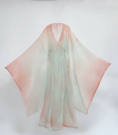 Haute Couture Series Woven Fabric Embroidered Hanfu Qing Huan Rosemanor
