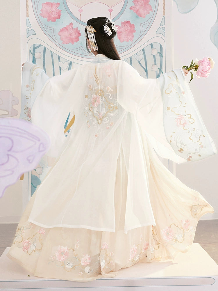 Ying Ning : Amniotic Robe-Large Sleeve Shirt