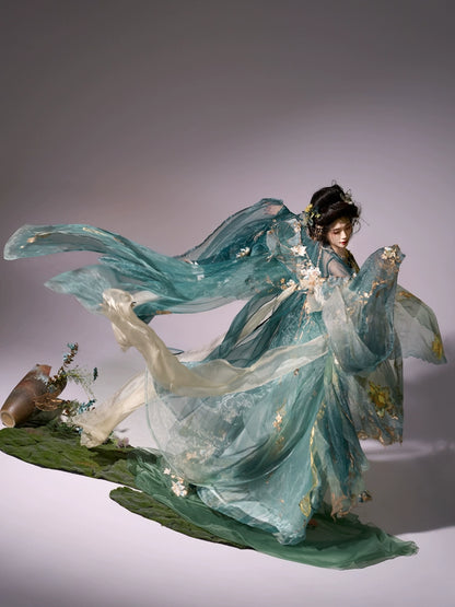 Ethereal Dreamscape Series Supreme Hanfu-Glorious Osmanthus