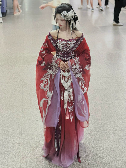 Exotic Series Cupid's Venomous Charm Hanfu Dress