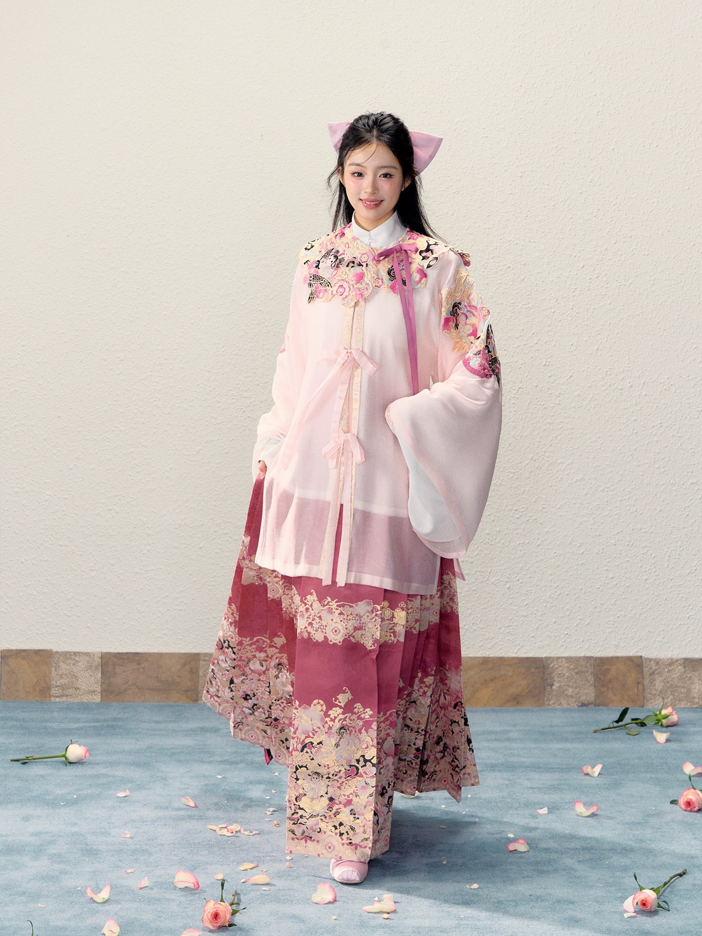 Lookbook Series Strings High-Grade Fabrics Ming Dynasty Hanfu Prom