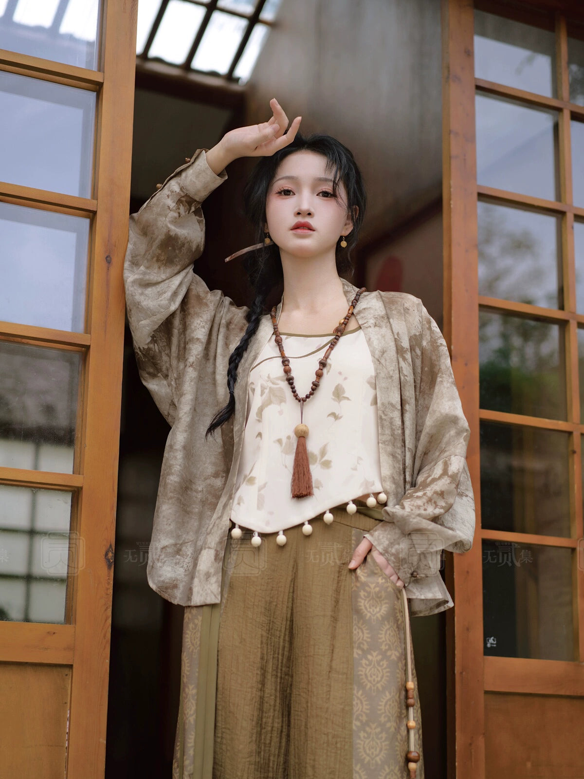 Lookbook Series Sanskrit Practice Autumn Song Hanfu