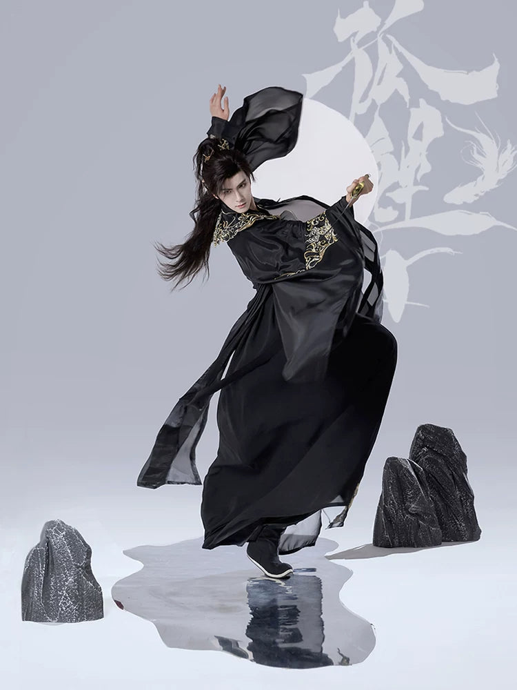 Male & Unisex Series Hanfu Black Mystery