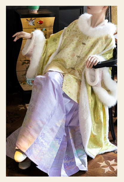 Lookbook Series Palace Ming Dynasty Hanfu Clear Snow Whispers