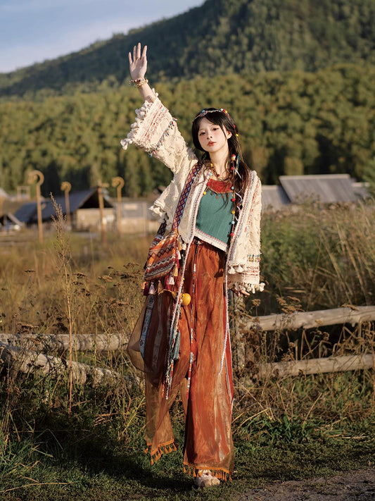 Lookbook Series Ethnic Autumn Hanfu Minstrel Ballads