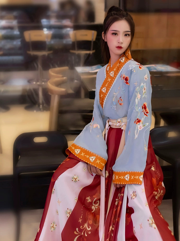 LOOKBOOK SERIES Jin Dynasty Long-Sleeved Shirt Hanfu