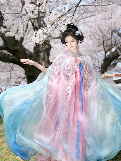 Cloud-Kissing Nature Series Cascadela Tang Hanfu