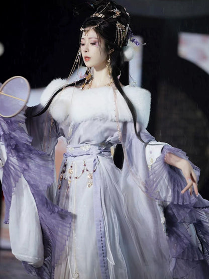 Daily Series Violet Zephyrmentle Hanfu Wei Jin Dress