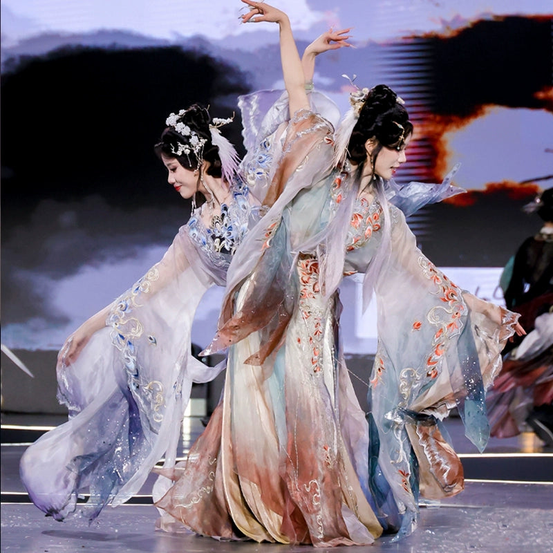 Ethereal Dreamscape Series Supreme Hanfu-Twinplume