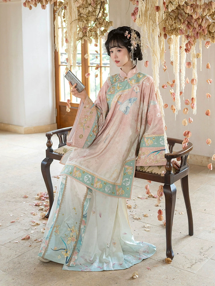 Lookbook Series Modern Hanfu 2025 Powder Makeup Jade