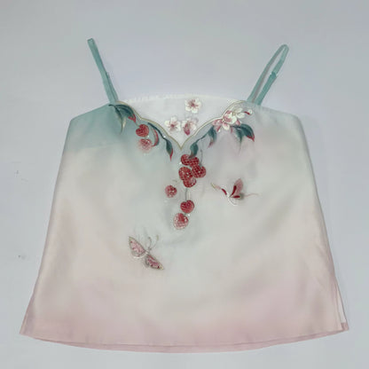 Haute Couture Series Woven Fabric Embroidered Hanfu Qing Huan Imperial Concubine's Smile Song Ming