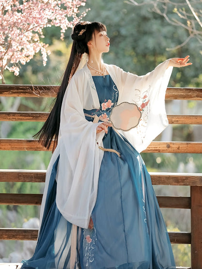 Song Dynasty Three-piece Waist COLLAR Skirt Dress