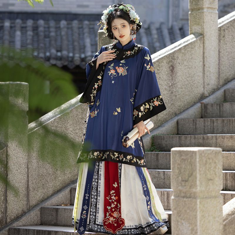 Dayuan Luoyi Classical Qing Dynasty Han Women Hanfu